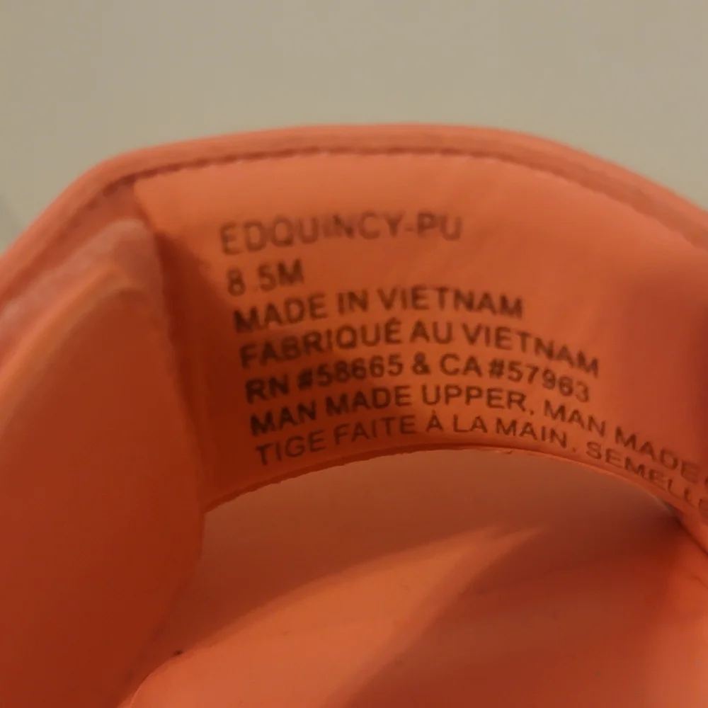 Women’s Double Strap Slide Sandals - Coral